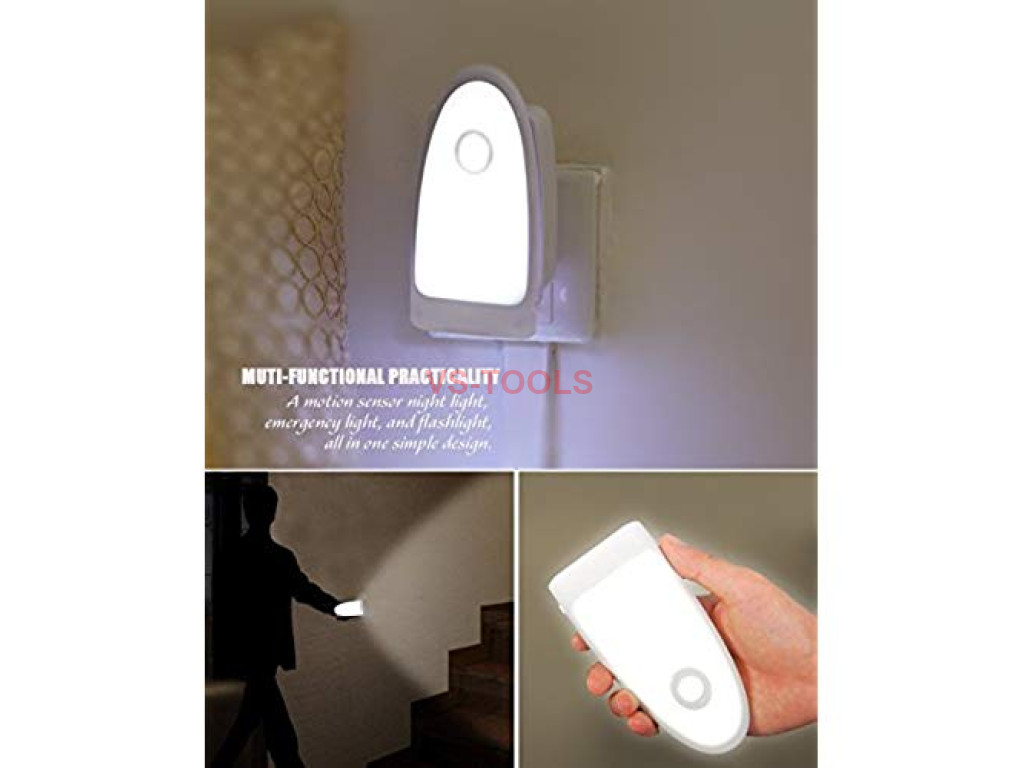 Wireless Charging Plugin Motion Sensor Emergency Wall LED